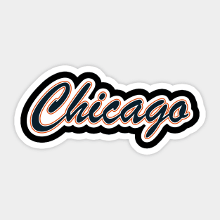 Football Fan of Chicago Sticker